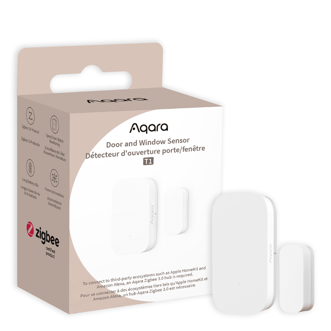 Aqara Door & Window Sensor (T1) – Zigbee Smart Contact Sensor