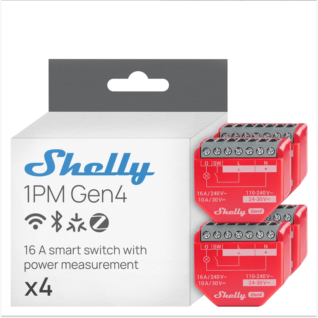 Shelly 1PM Gen4 Smart Relay